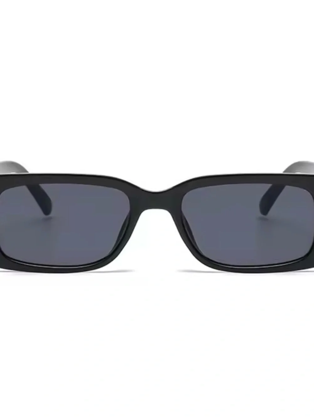 BB Logo Black Rectangular Women's Sunglasses